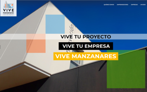 Imagen portada Web Vivero de Empresas Manzanares